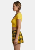 Macleod of Lewis Tartan Skirt Left Side View