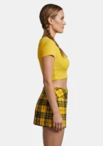 Macleod of Lewis Tartan Skirt Right Side View