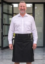 Men's Black Hybrid Utility Kilt
