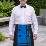 Men's Blue & Black Utility Kilt