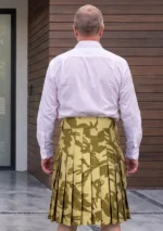 Men's Camo Kilt Back