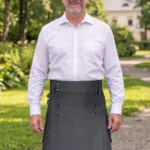 Men's Charcoal Utility Kilt