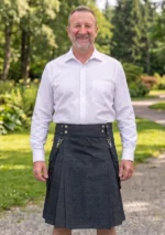 Men's Grey Utility Kilt