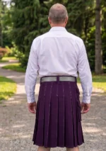 Men's Scottish Armored Kilt Back
