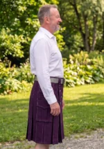 Men's Scottish Armored Kilt Side
