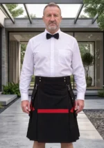 Men's Scottish Brown Fashion Utility Kilt