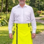 Men's Yellow Utility Kilt