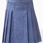 Premium Quality Blue Denim Kilt For Men