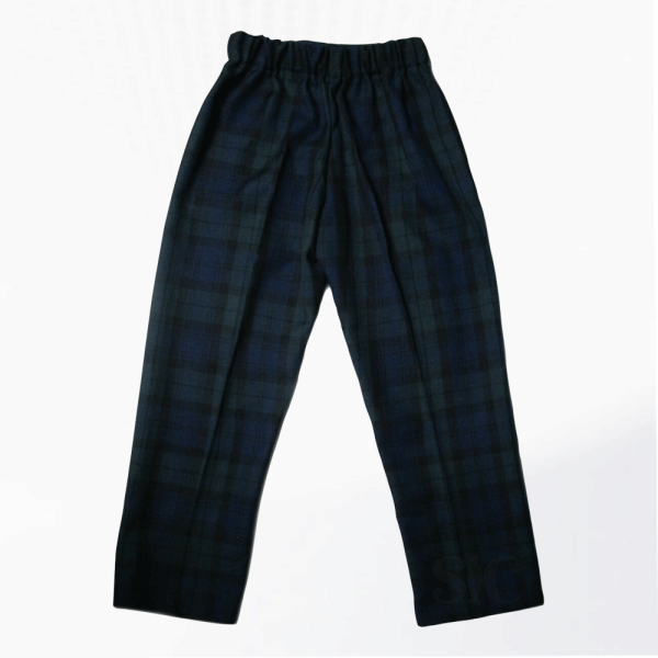 Premium Quality Boys Black Watch Scottish Tartan Trews Trousers Design 1