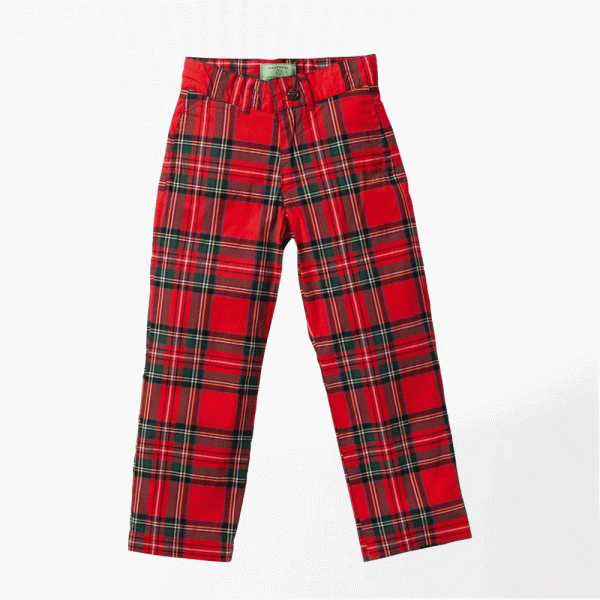 Premium-Qualität Jungen Port Pant Royal Stewart Tartan Plaid Design 2