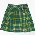 Premium Quality Hand Made Scottish Irish Tartan Skirt for Sale
