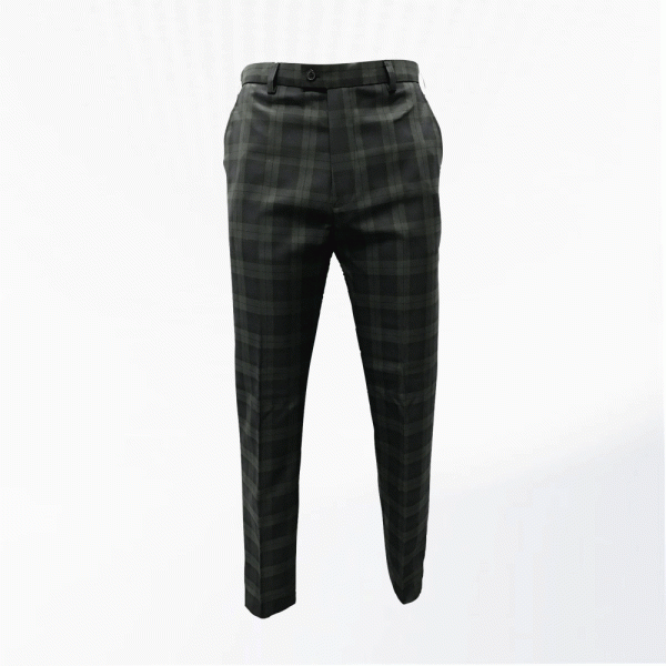 Premium Quality Scottish Black Watch Tartan Trousers Design 9