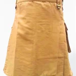 Premium Quality Scottish Khaki Utility Kilt
