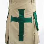Premium Quality Scottish Khaki Utility Kilt