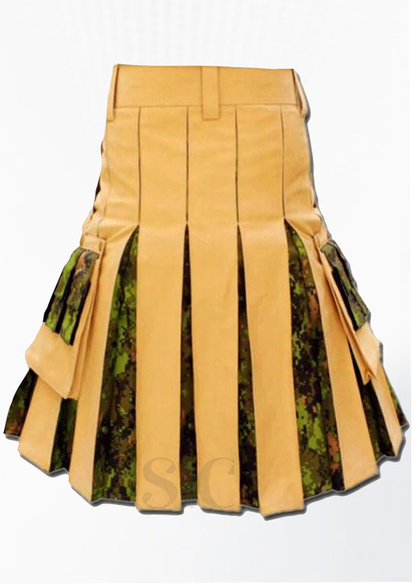 Diseño de falda escocesa híbrida táctica de primera calidad 88