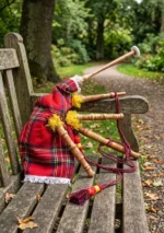 Royal Stewart Tartan Bagpipe