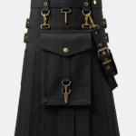 Scottish Black Work Kilt