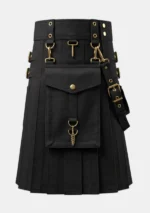 Scottish Black Work Kilt