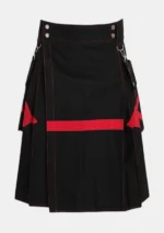 Scottish Brown Fashion Utility Kilt