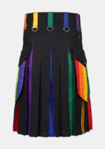 Scottish Rainbow Kilt Back