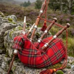 Scottish Royal Stewart Tartan Bagpipe