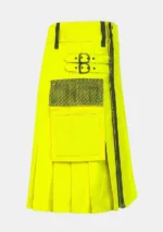 Yellow Utility Kilt Right