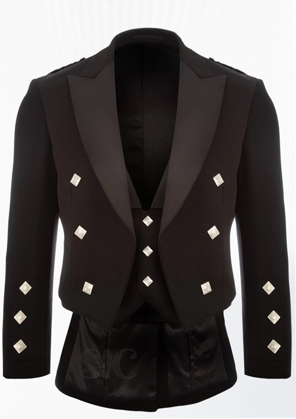 Premium Quality Argyle Jacket And Waistcoat Design 28