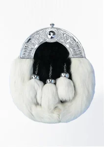 Rabbit Fur Kilt Sporran