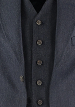 Premium Quality Scottish Midnight Tweed Wool Argyle Jacket