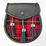Premium Quality Hand Made Scottish Tartan Kilt Sporran
