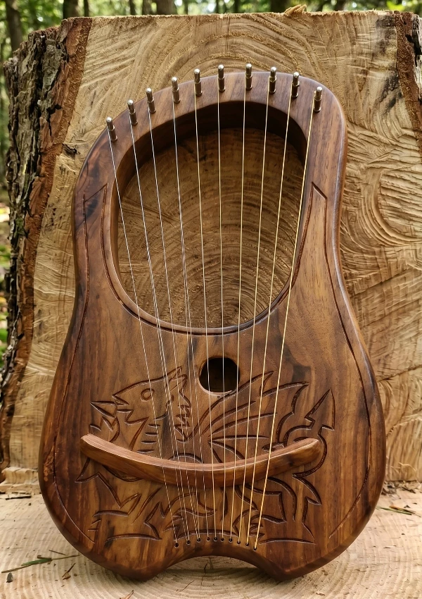 Dragon Lyre Harp