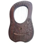 Premium Quality 10 Metal String Scottish Lyre Harp for Sale