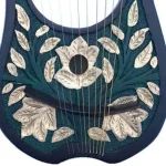 Premium Quality 10 Metal String Scottish Lyre Harp for Sale Down