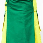 Premium Quality Green & Yellow Utility Kilt