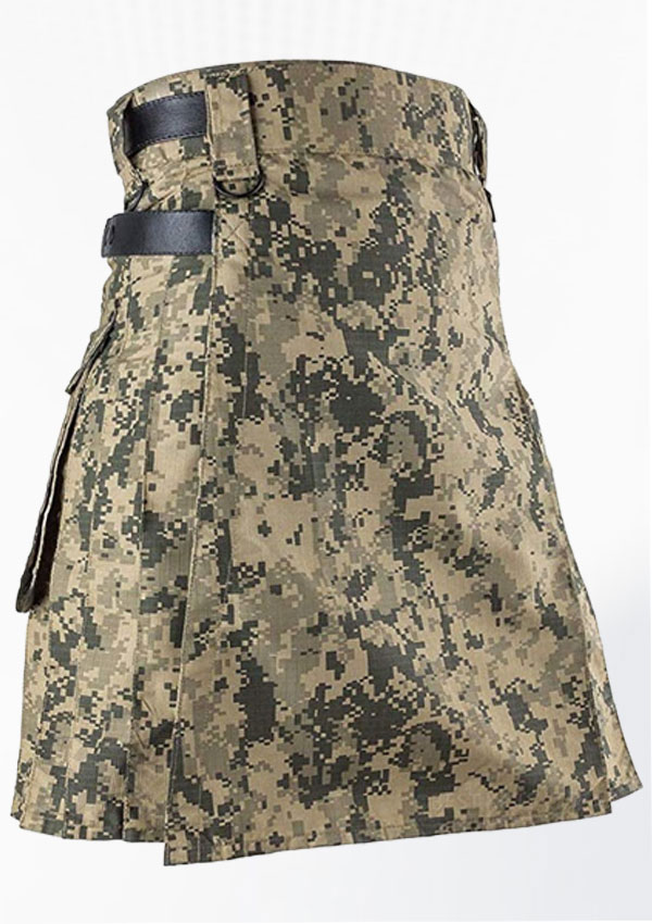 Prvotřídní kvalita US Army Digital Camouflage Kilt Design 9