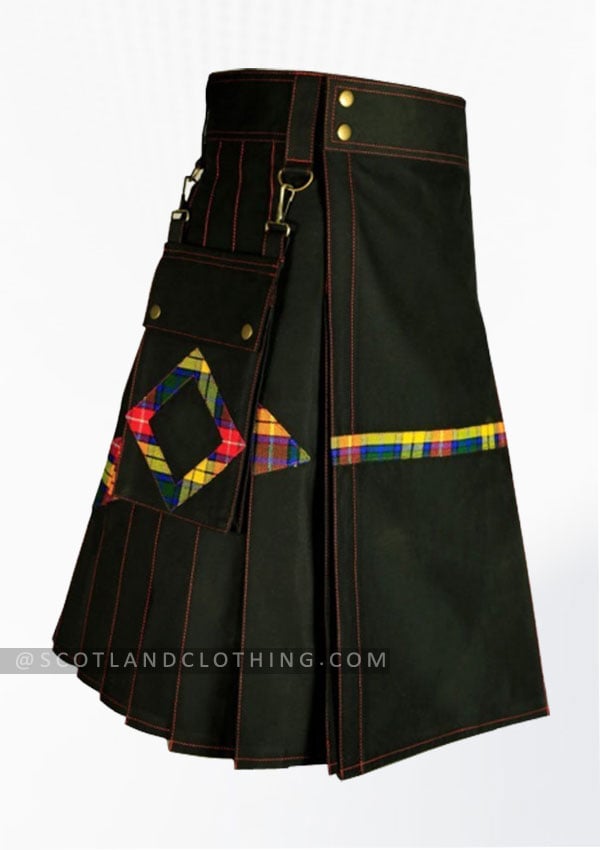 Prémiová kvalita Scottish Utility Kilt Design 129