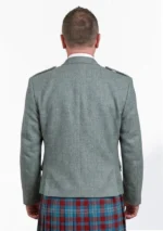 Men's Argyle Jacket Back View