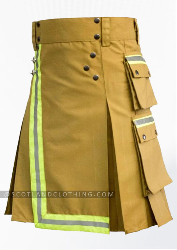 Premium -Qualität schottischer Feuerwehrmann Kilt Design 18
