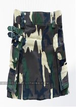 Prémiová kvalita New Woodland Camo Kilt For Men Design 15