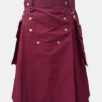 Burgundy Utility Kilt