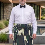Menl's Scottish Modern Camo Kilt