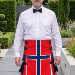 Men's Norwegian Flag Hybrid Kilt
