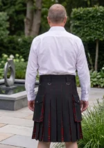 Men's Royal Stewart Hybrid Tartan Kilt Back