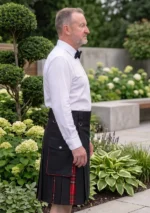 Men's Royal Stewart Hybrid Tartan Kilt Side