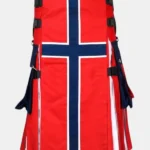 Norwegian Flag Hybrid Kilt