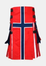 Norwegian Flag Hybrid Kilt