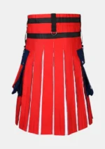Norwegian Flag Hybrid Kilt Back