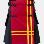 Red and Black Fashion Hybrid Kilt