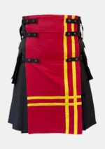 Red and Black Fashion Hybrid Kilt