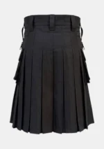 Red and Black Fashion Hybrid Kilt Back